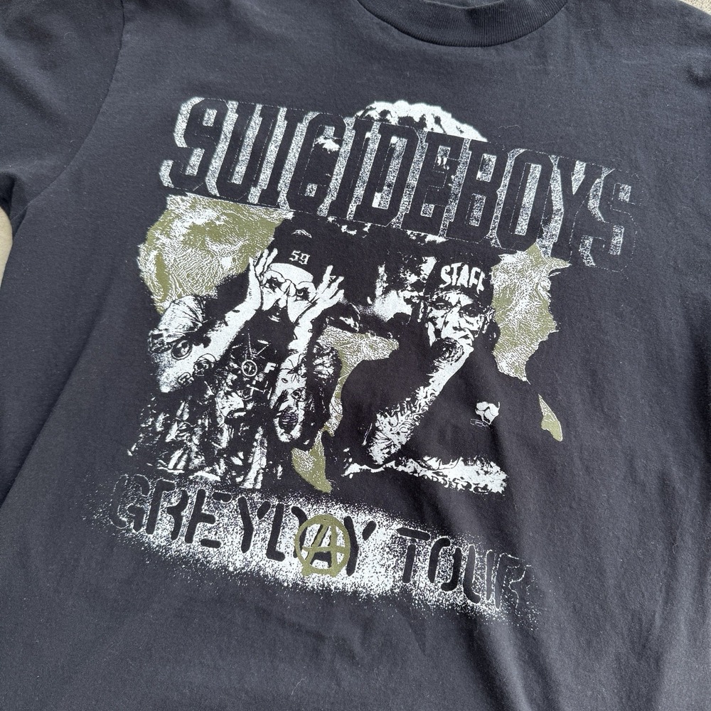 $uicide Boy$ Greyday Regime Tour Tee Shirt Large Black G59 - Picture 2 of 7